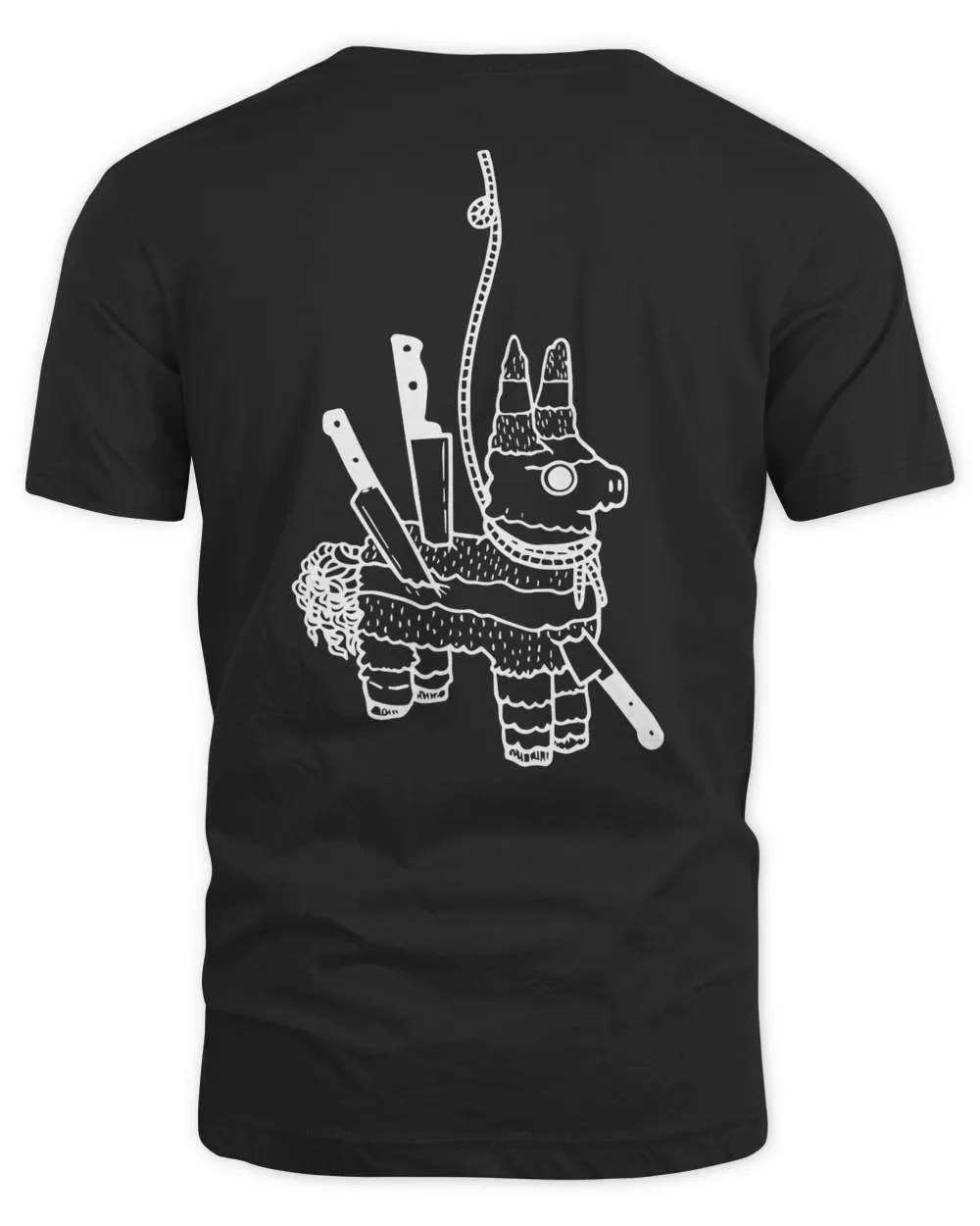 Pup The Band Merch Piñata Shirt Unisex Standard T-Shirt black s